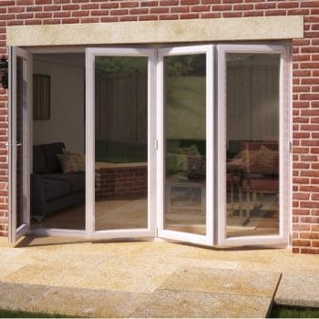 UPVC bi folding door