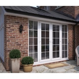 Georgian French Door with 2 Wide Side Panels (2390mm x 2090mm)