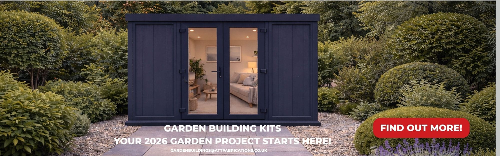 Garden Building Banner
