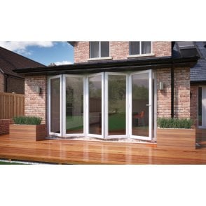 Smarts Aluminium Bi-Fold Door (2990mm x 2090mm) 5 Doors 