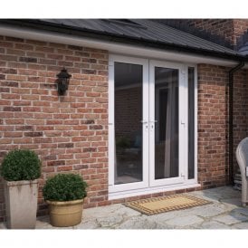 UPVC French Door With Narrow Side Panel (1790mm x 2090mm)