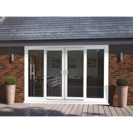 UPVC Patio Door Set with 2 Centre Sliding Panels (2990mm x 2090mm)