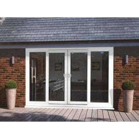 UPVC Patio Door Set with 2 Centre Sliding Panels (4190mm x 2090mm)